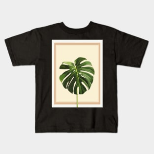 Minimalist Plant Illustration Kids T-Shirt